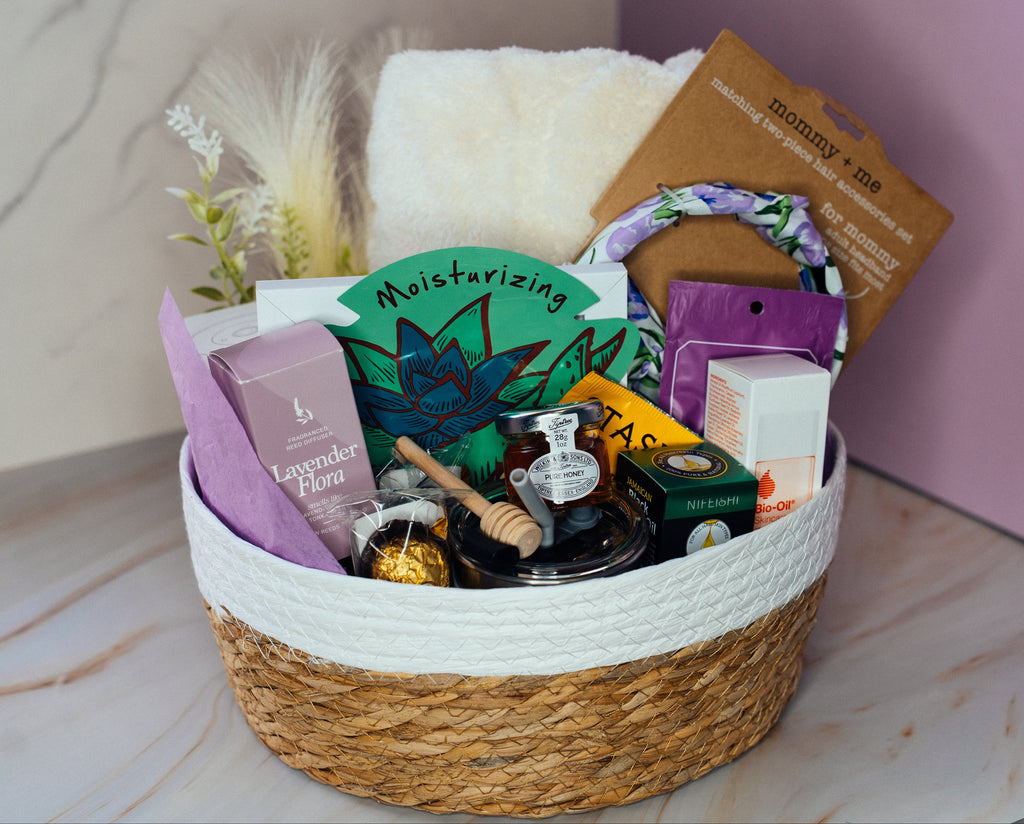 Mother in Bloom Gift Basket