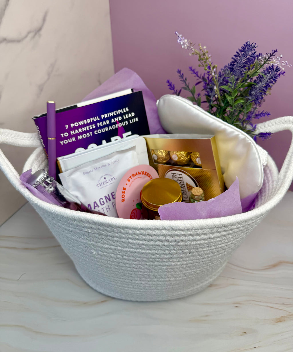 The Queen's Retreat Gift Basket