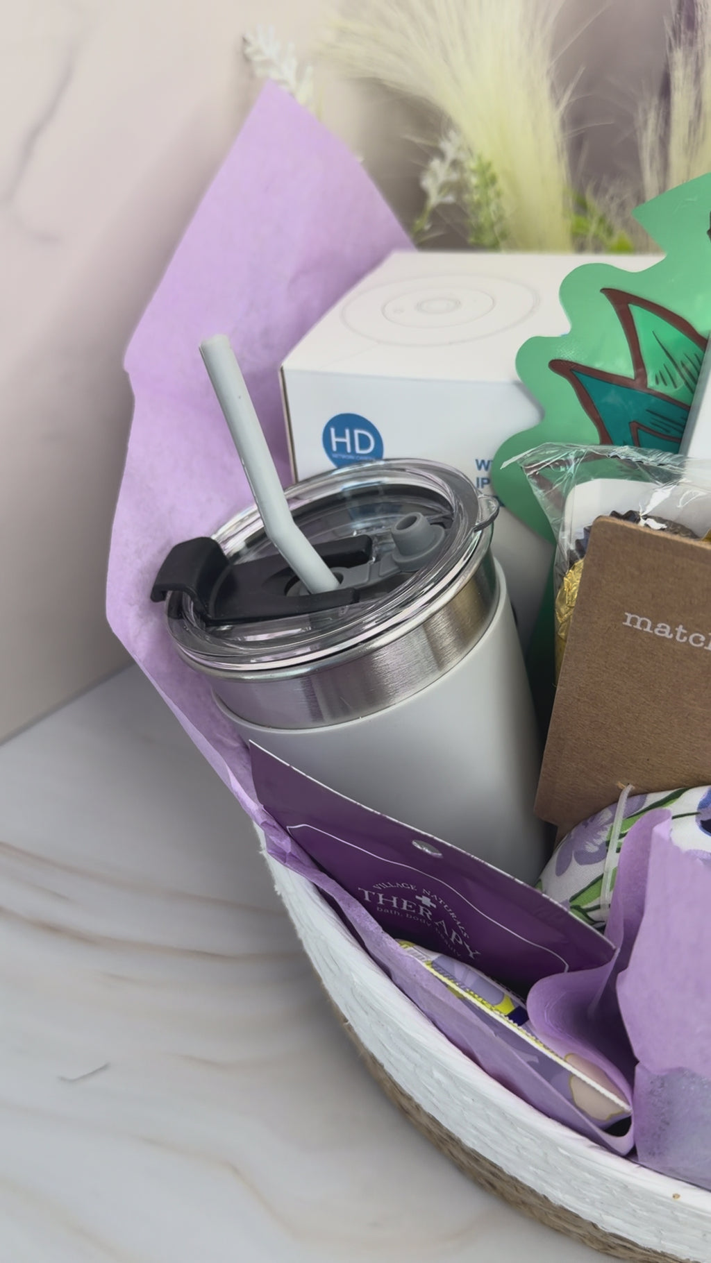 Mother in Bloom Gift Basket