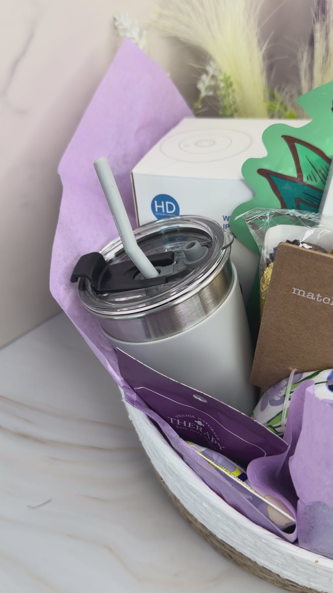 Mother in Bloom Gift Basket